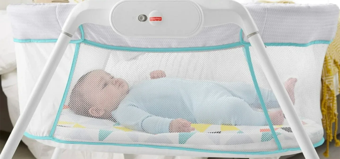 Baby Sleep Bassinet Bed - Portable image indicator(8)