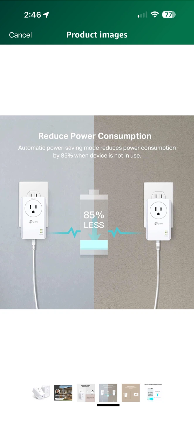 TP-Link AV1000 Powerline Starter Kit - photo 4