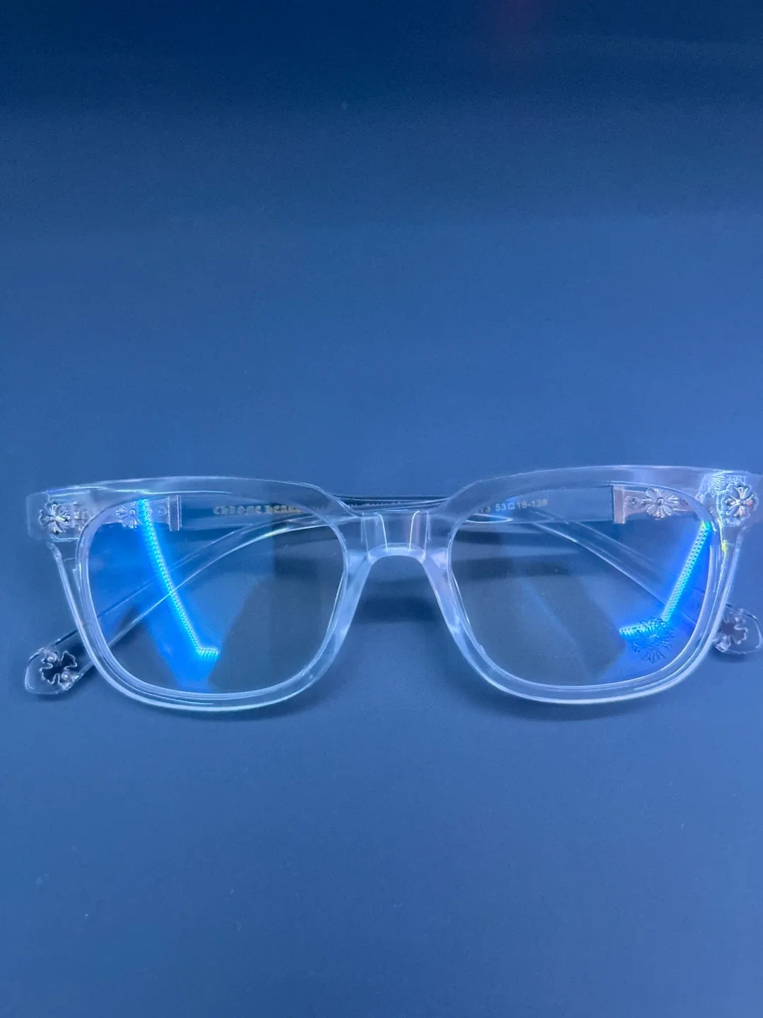 Chrome Hearts Eyeglasses Clear Frame