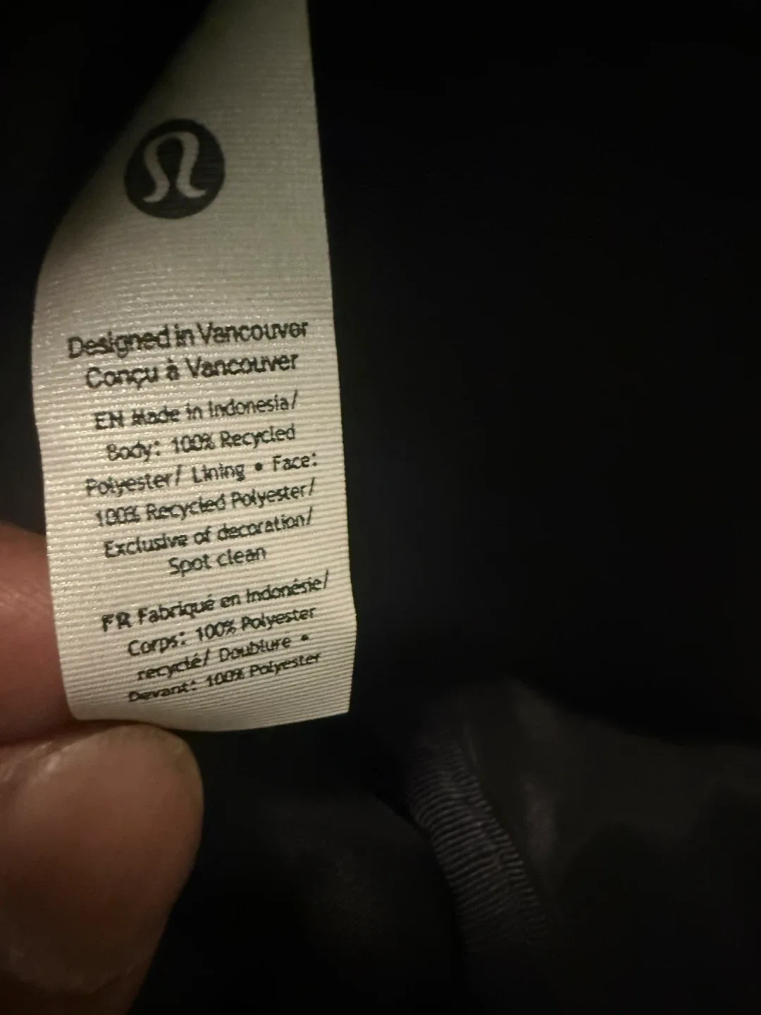 Lululemon Backpack O/S Black image indicator(5)