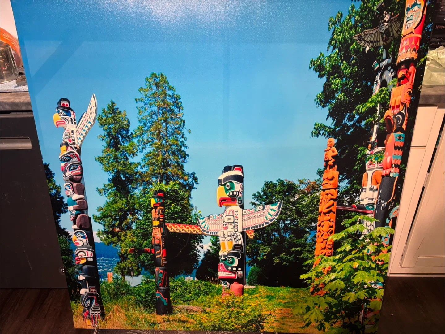 Totem Poles Canvas Art