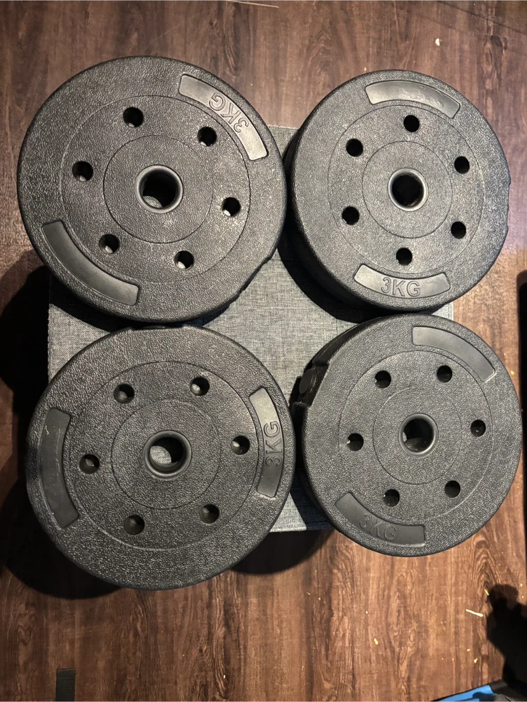 Hajex 3kg weight plates