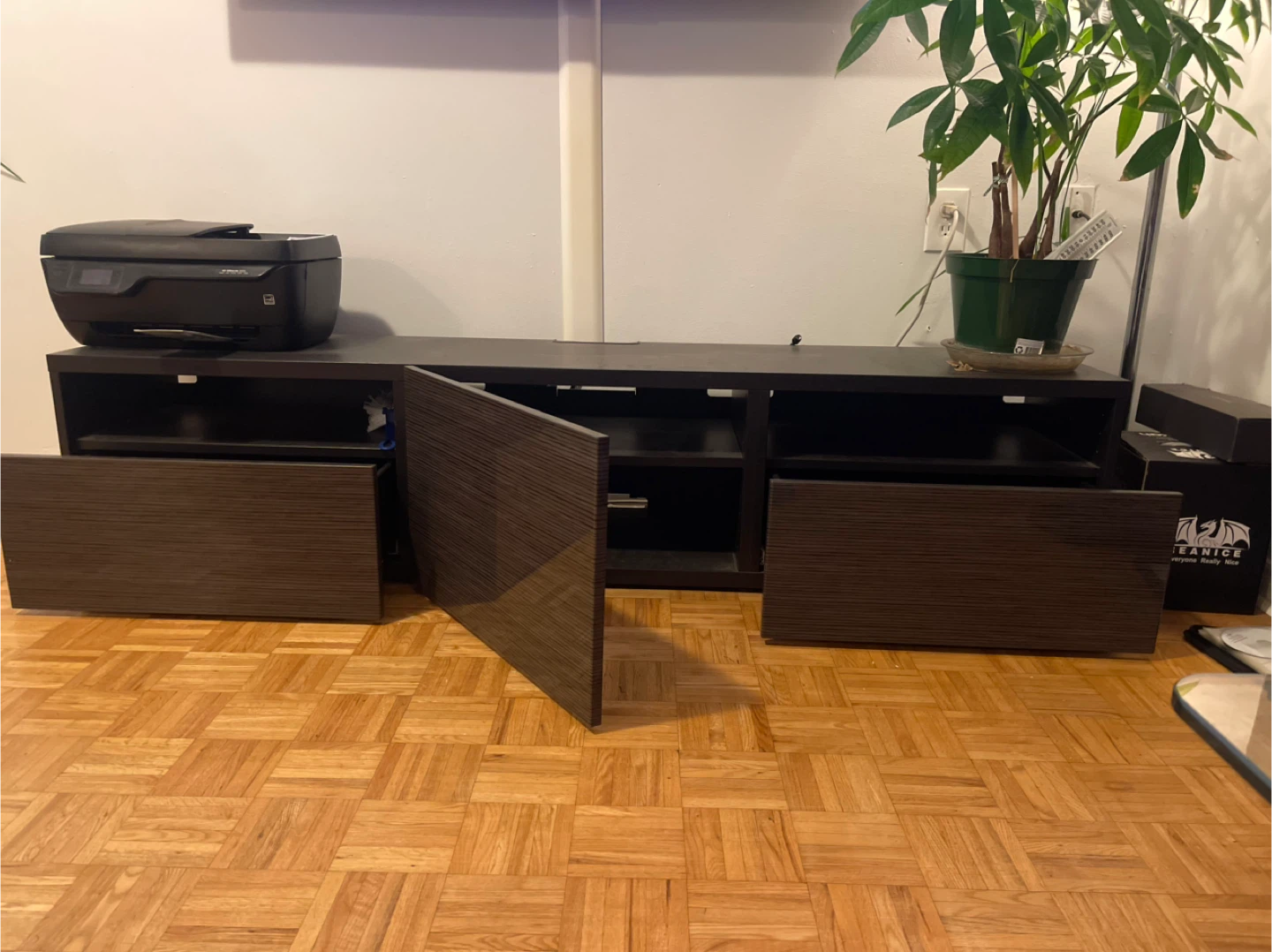 IKEA Besta TV Unit - Brown