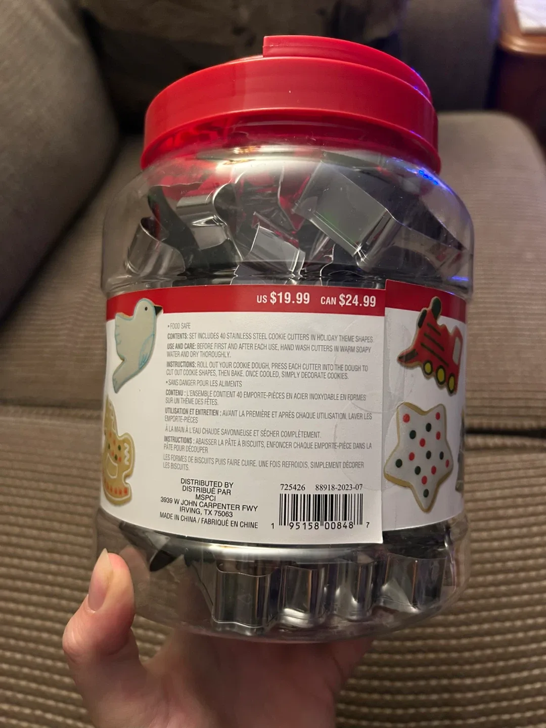 Holiday Theme Cookie Cutters - 40 Piece Set NEW image indicator(5)