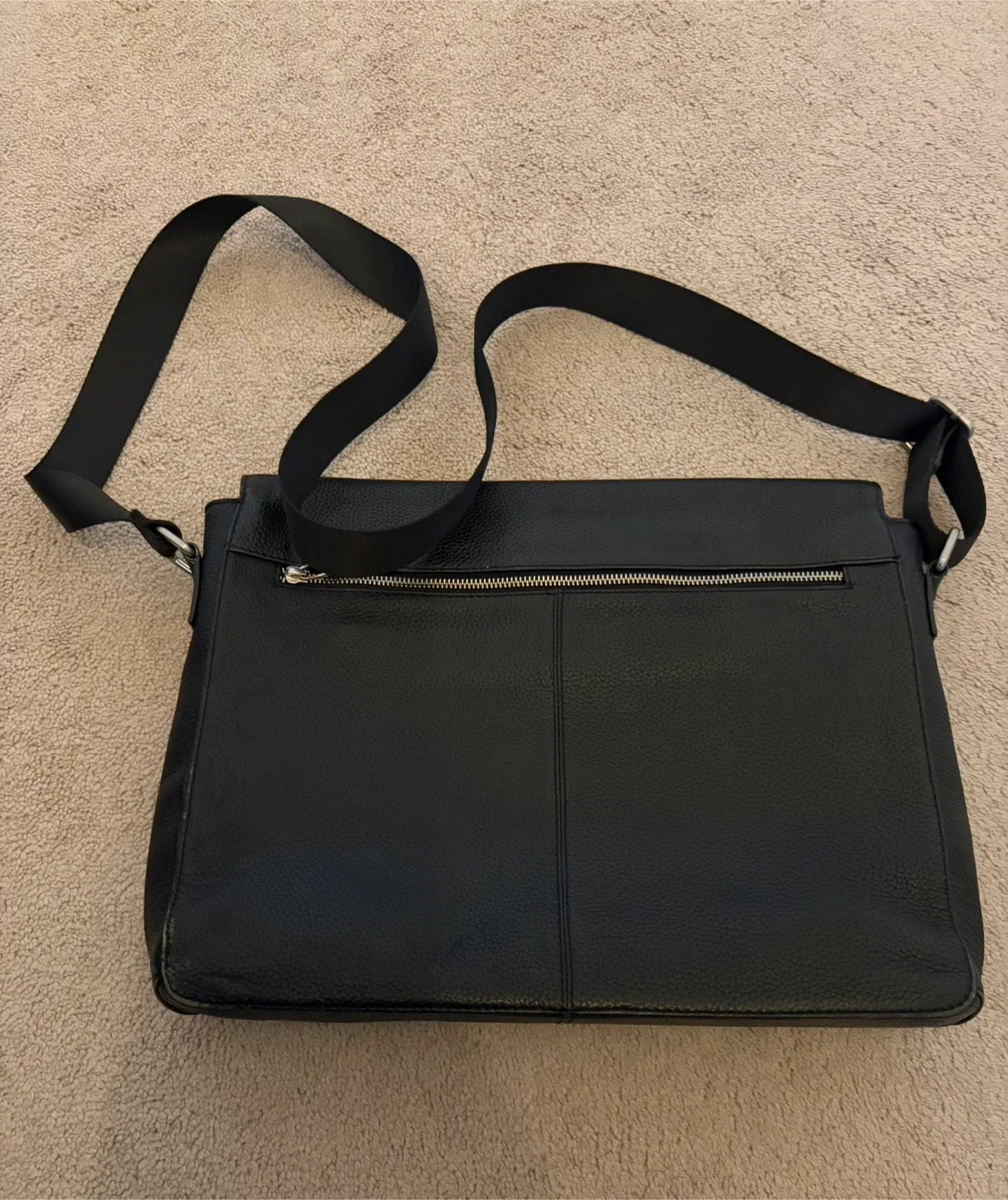 Bugatti Black Messenger Bag image indicator(2)