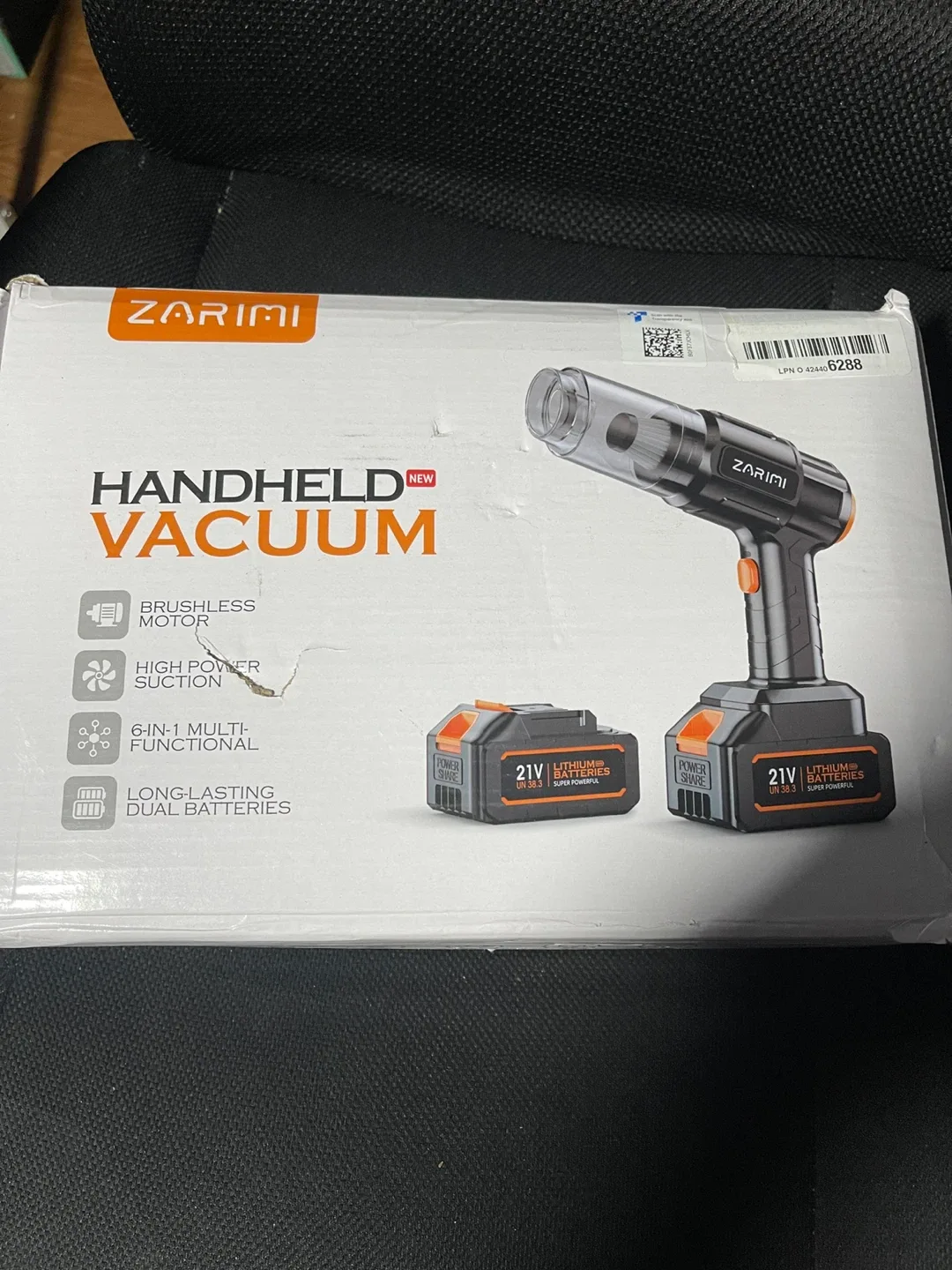 Zarimi Handheld Vacuum - Like New! image indicator(5)