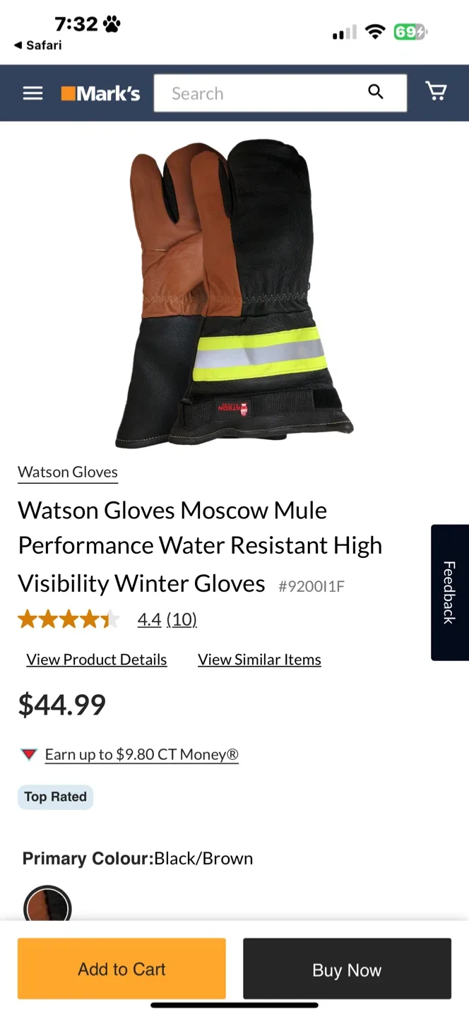 Watson Mule Winter Gloves Size L/G - New image indicator(4)