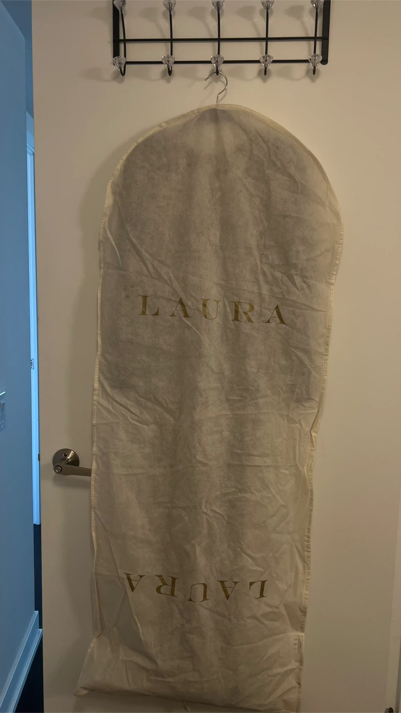 Laura Evening Dress - Brown & Gold - photo 3
