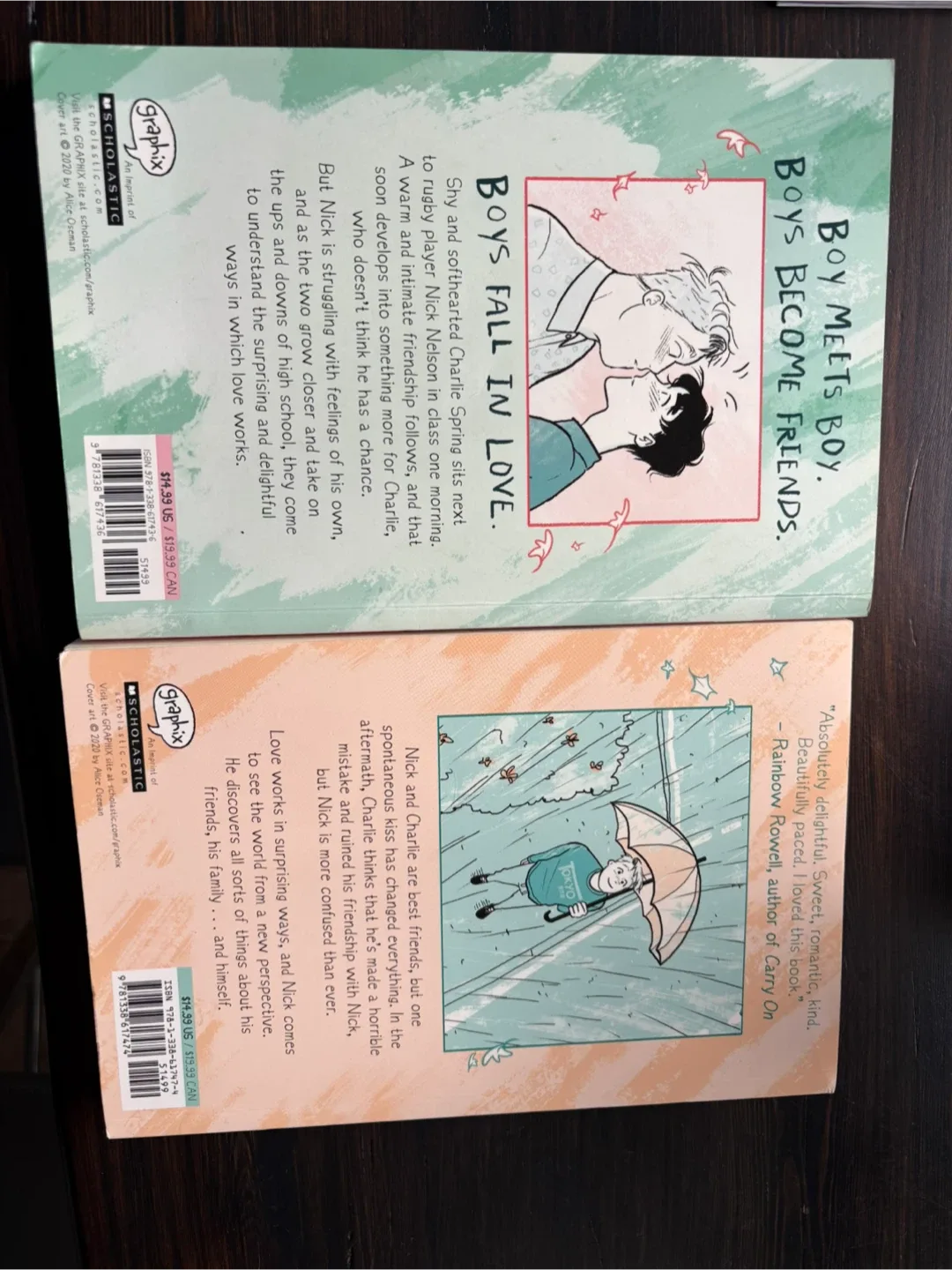 Heartstopper Volumes 1 & 2 by Alice Oseman image indicator(2)