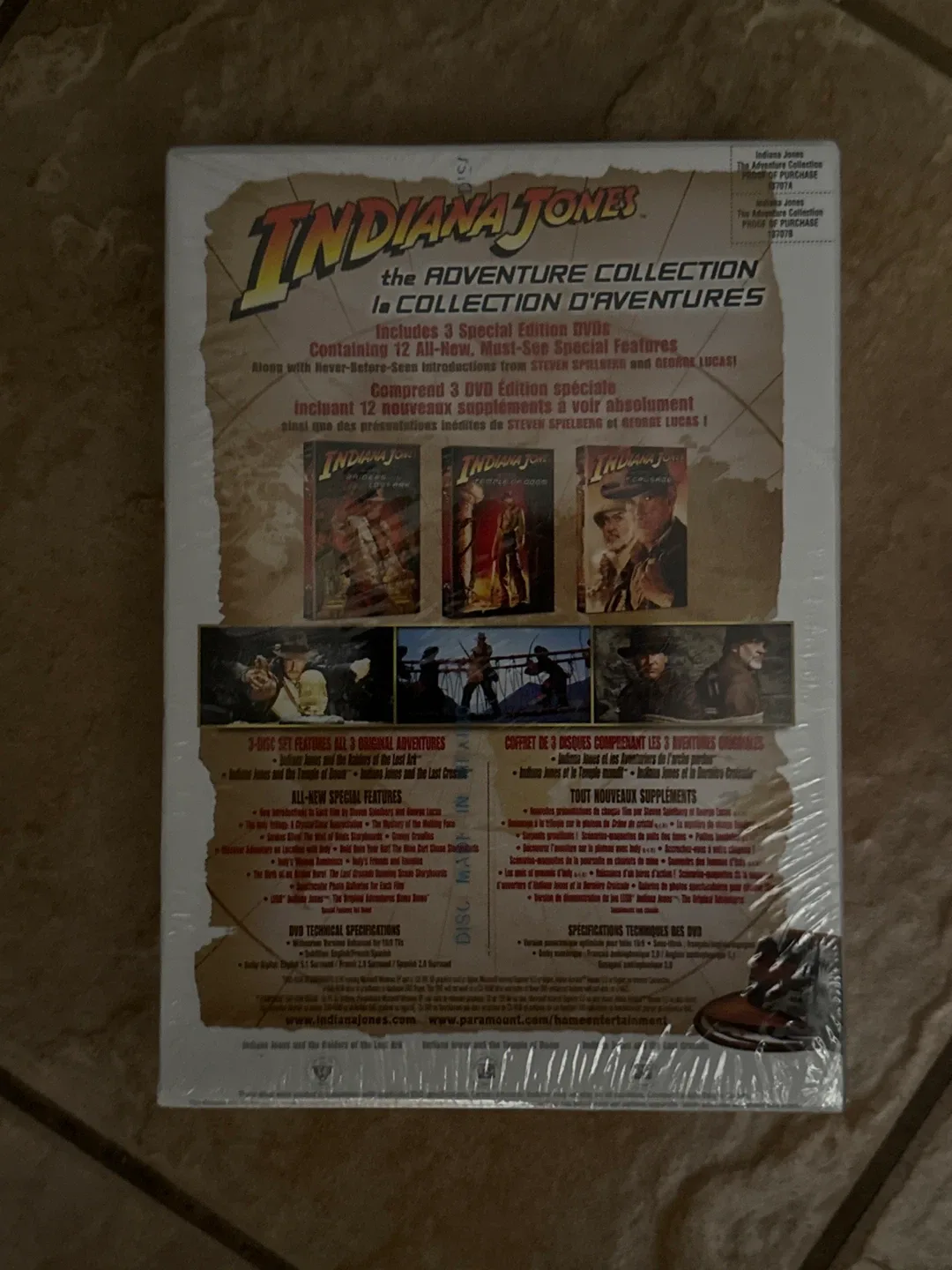 Indiana Jones: The Adventure Collection DVD image indicator(2)