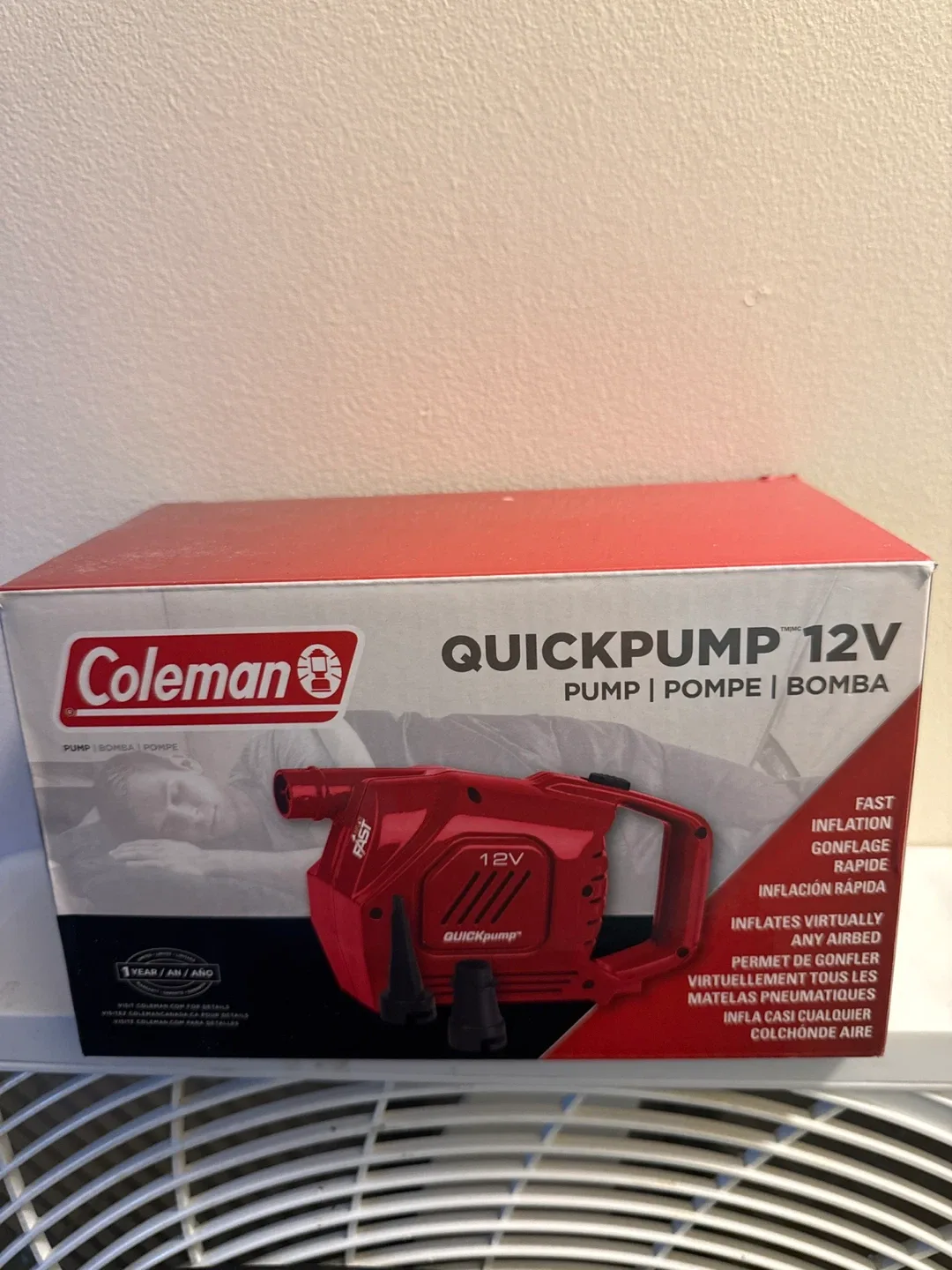 Coleman Quickpump 12V - New in Box thumbnail