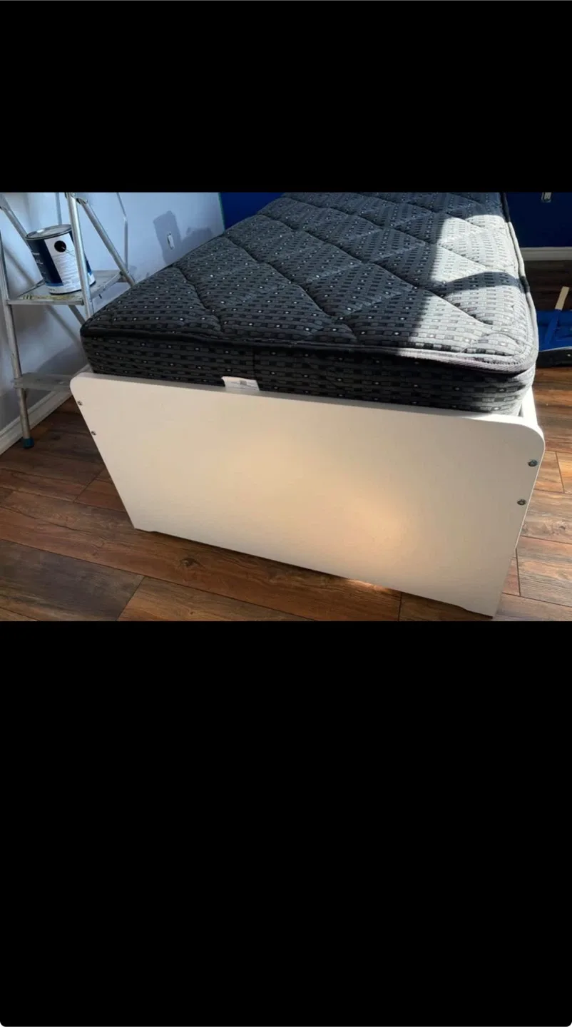 IKEA Single Bed Frame & Mattress image indicator(3)