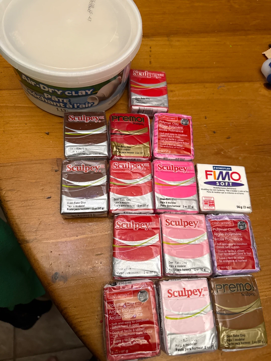 Clay an assortment
