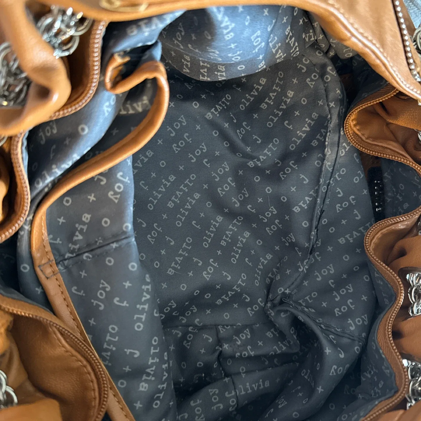 Olivia + Joy Brown Leather Purse image indicator(5)