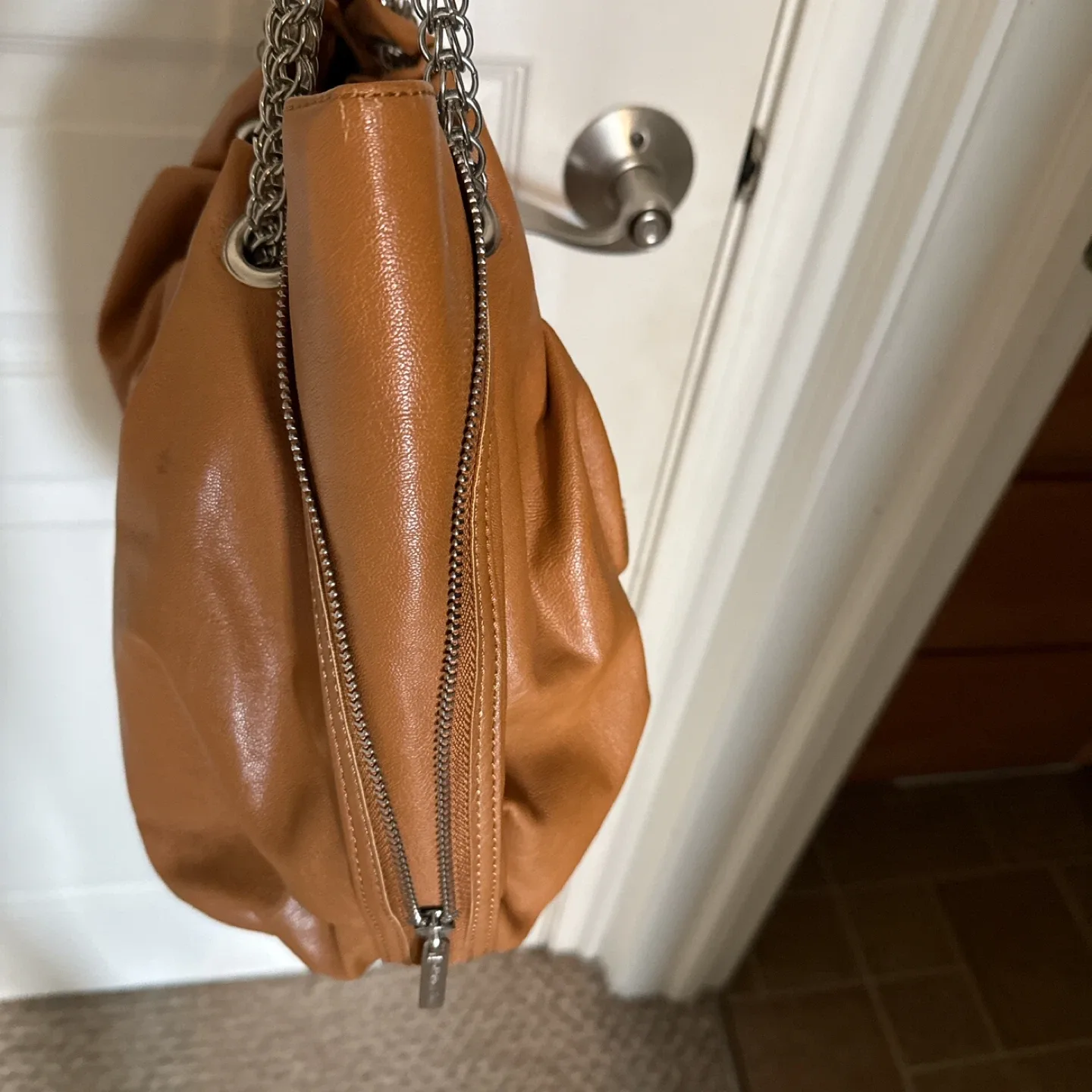 Olivia + Joy Brown Leather Purse image indicator(3)