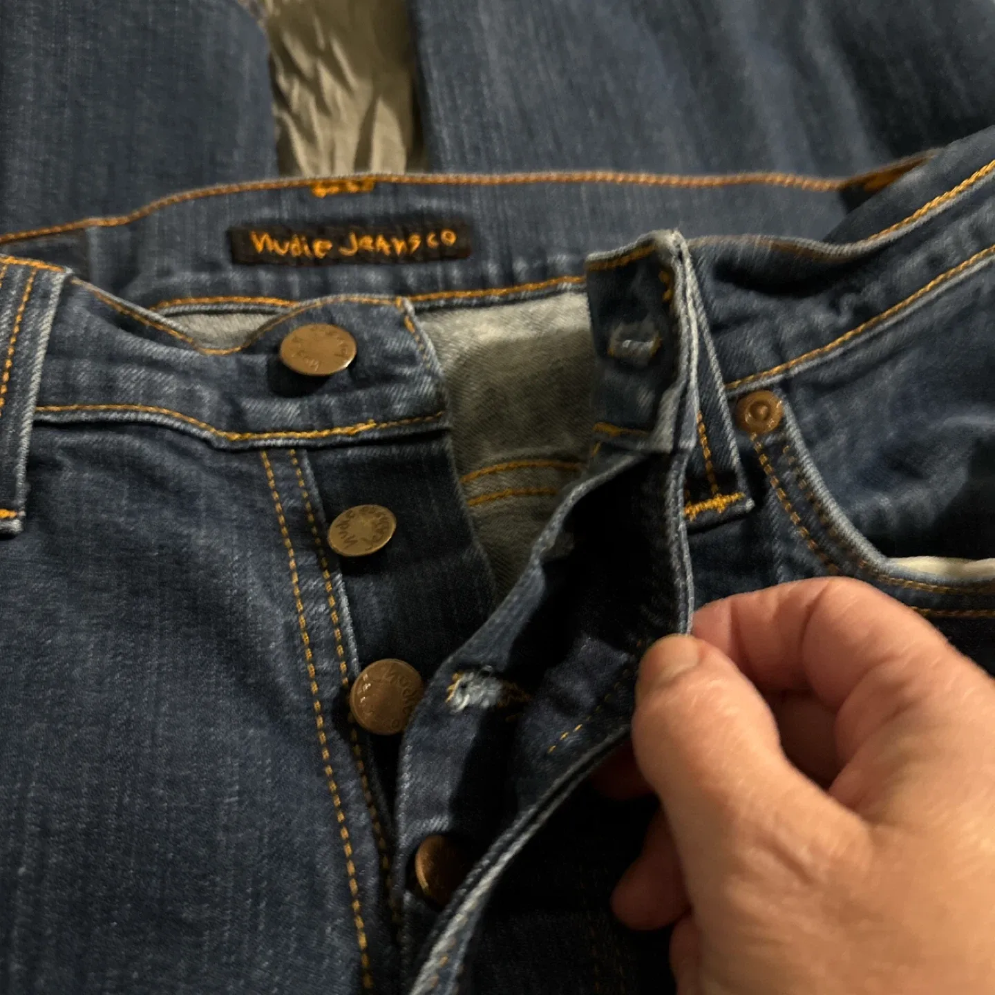 Nudie Jeans Organic Denim Size 32/34 image indicator(6)