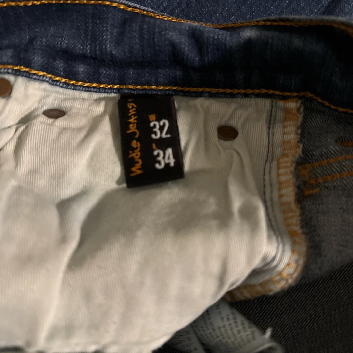 Nudie Jeans Organic Denim Size 32/34 image indicator(3)