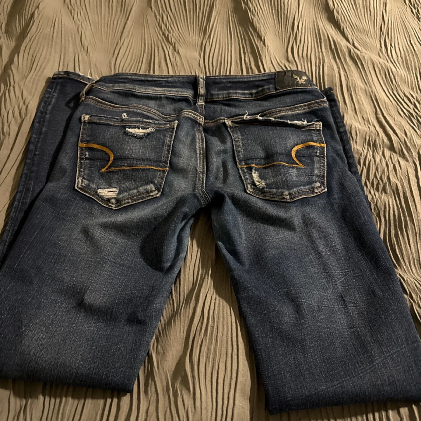 American Eagle Outfitters Super Low Jegging Size 4 image indicator(3)