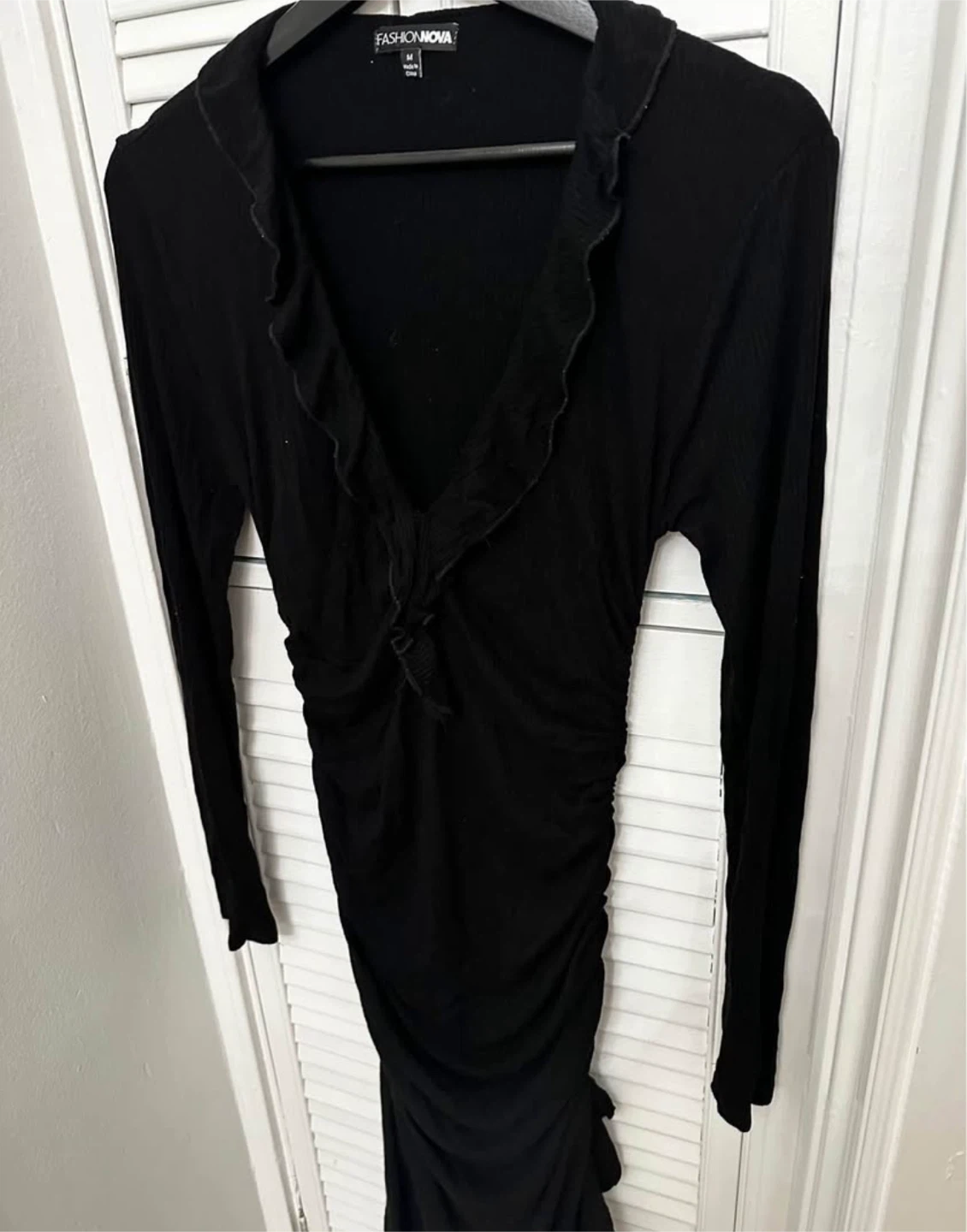 Fashion Nova Black Dress - Size M - photo 2