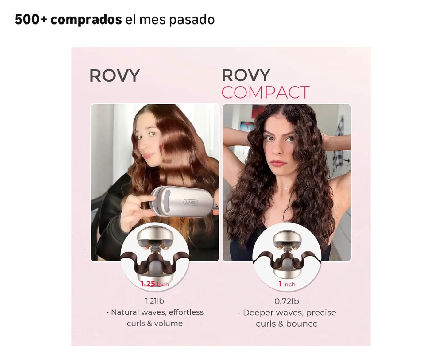 TYMO ROVY Wave Curling Iron - Like New! image indicator(5)