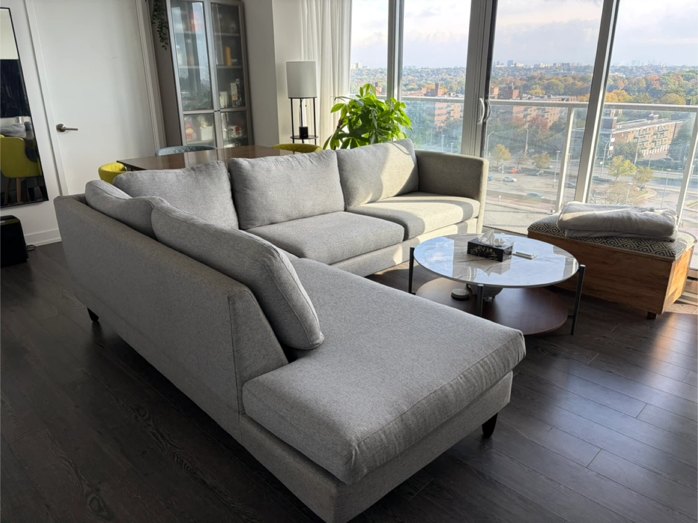 Design Republic Grey Sectional Sofa - photo 2