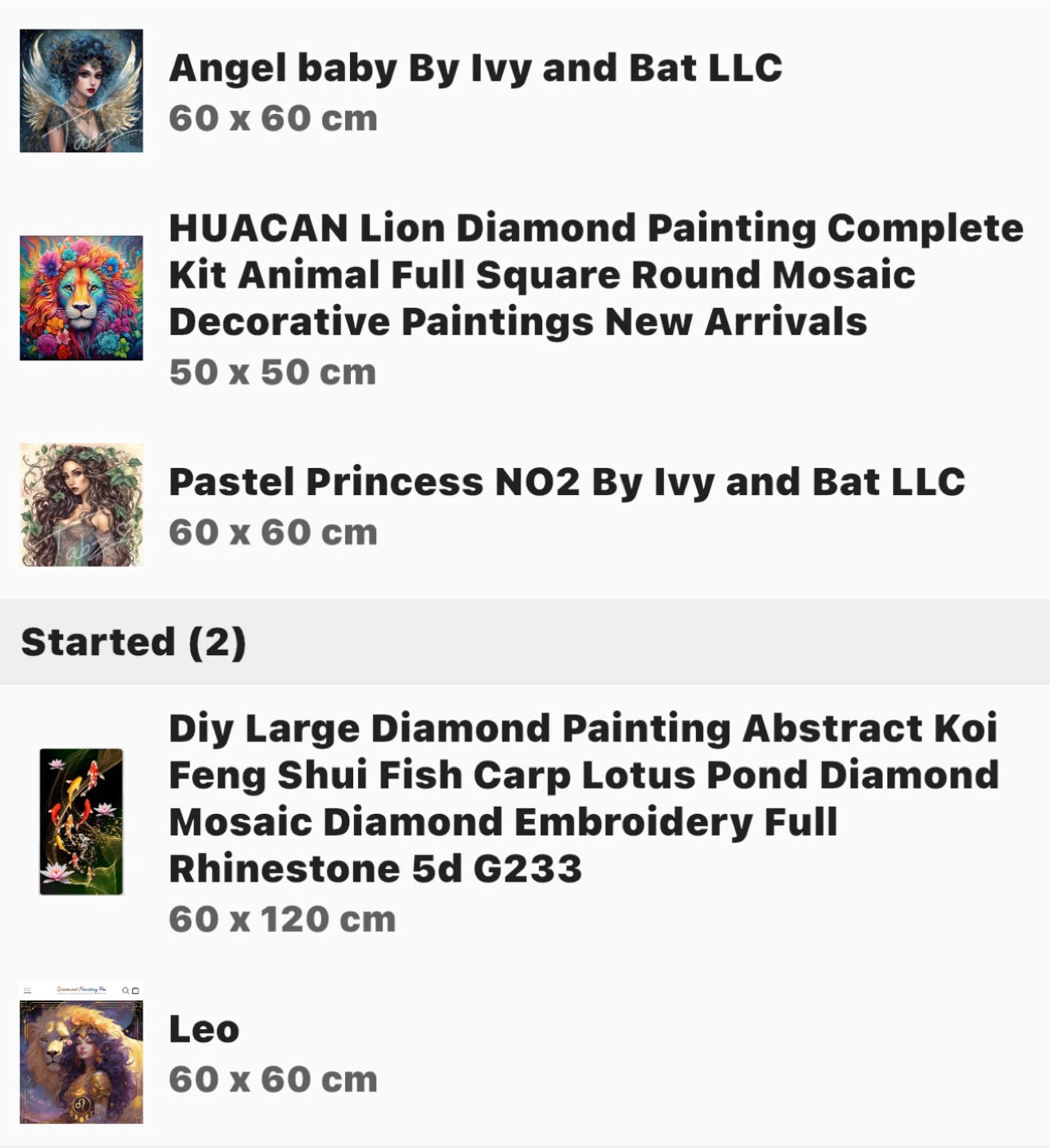 Diamond Painting Kits Bundle - photo 5