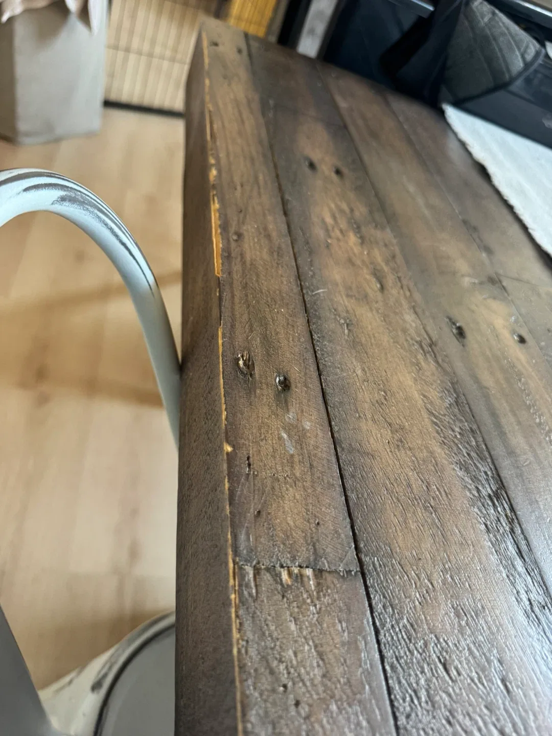 West Elm Emmerson Solid Reclaimed Wood Dining Table image indicator(5)