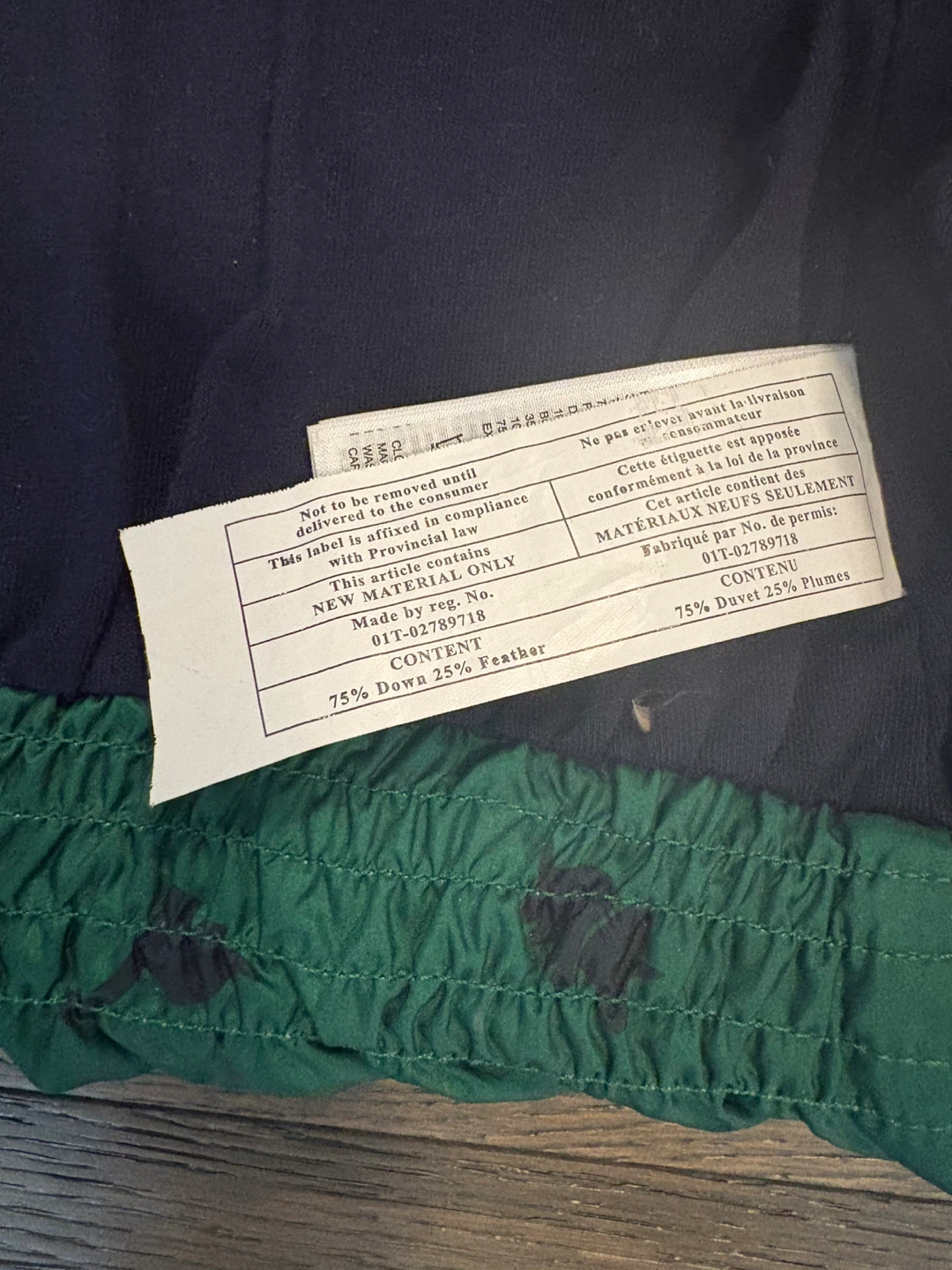 Baby gap Dino down filled fall jacket 0-6M NWT ret $98 - photo 2