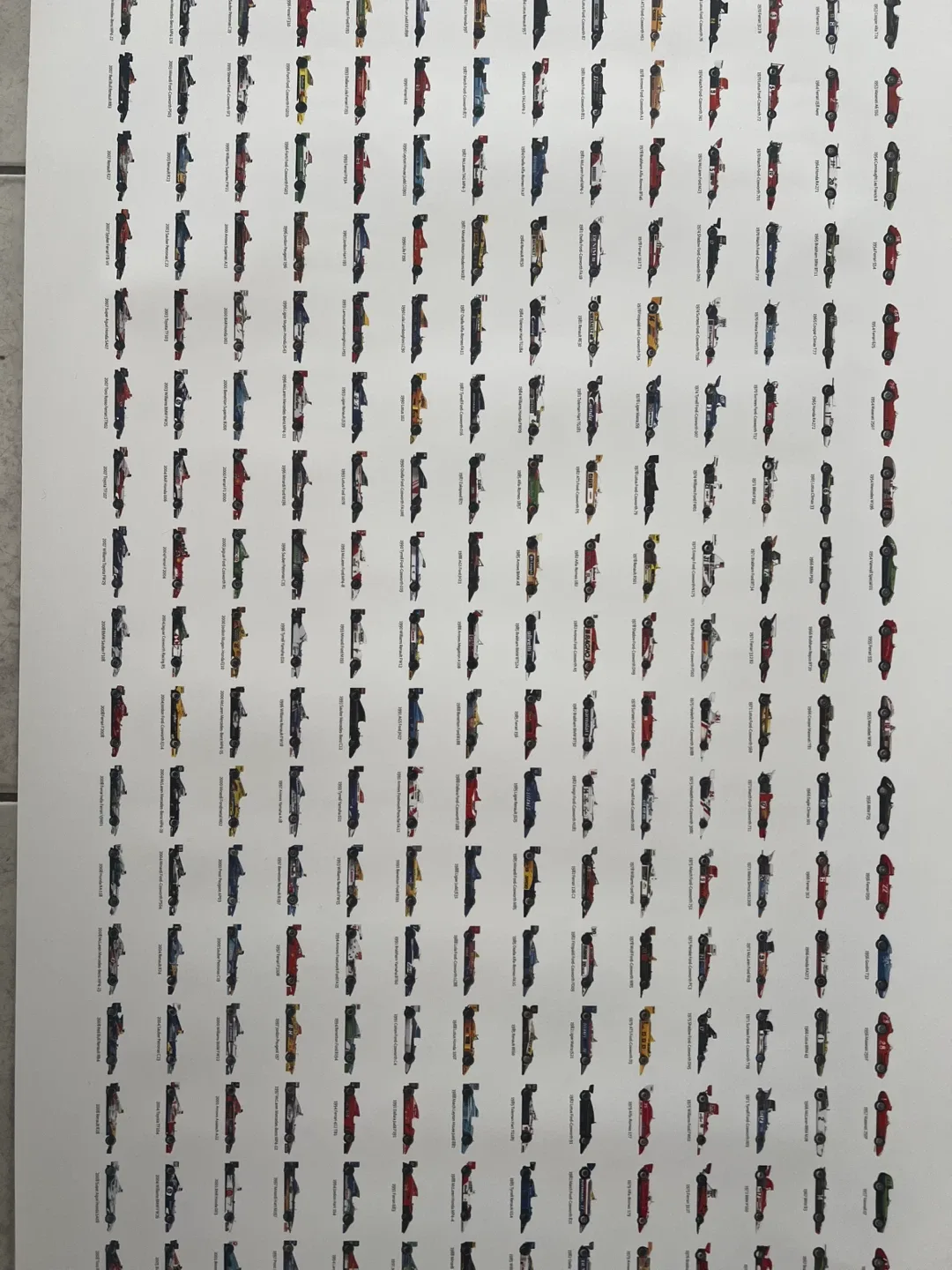 Race car Grand Prix Ferrari poster image indicator(3)