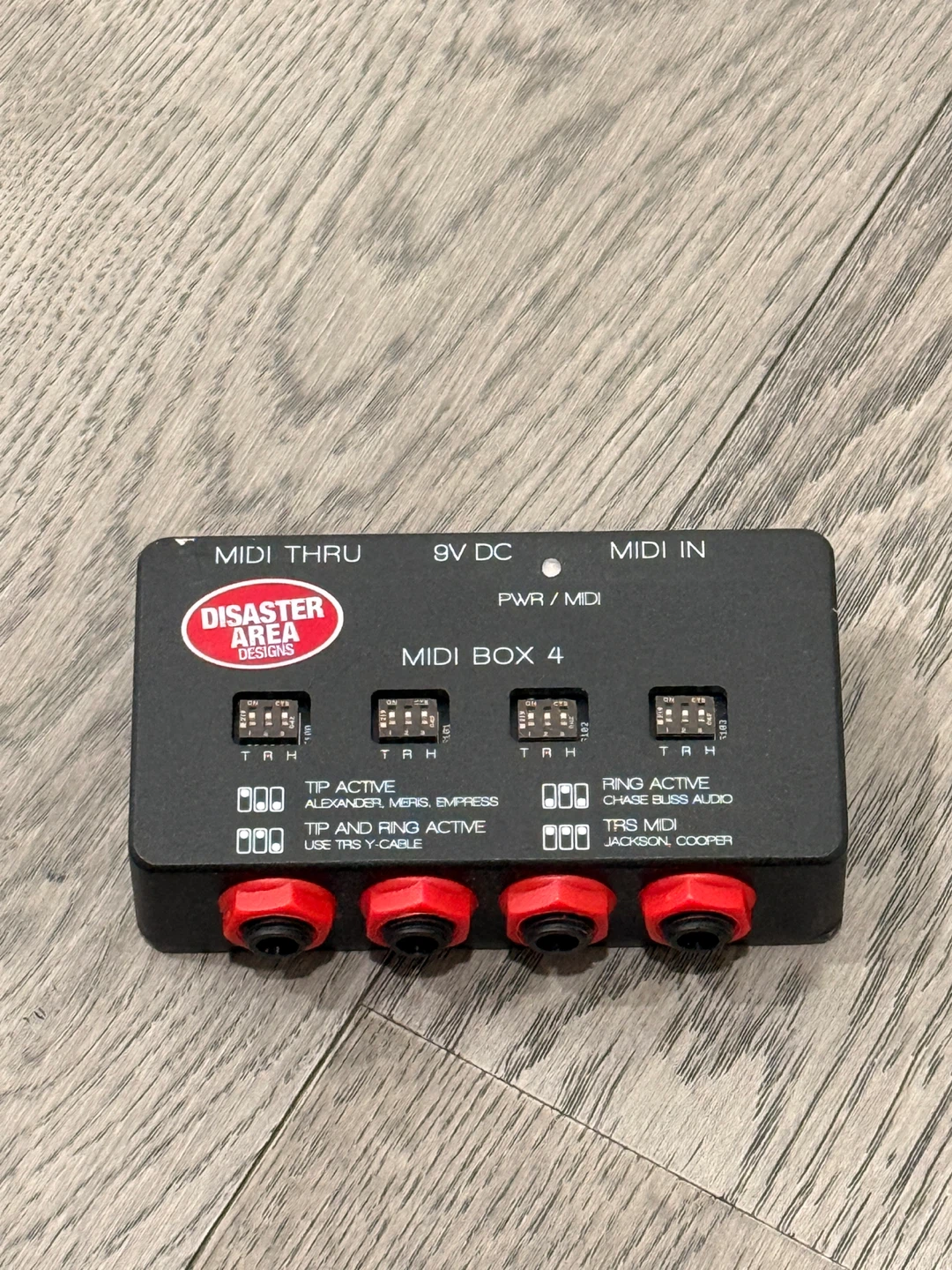 Disaster Area Designs MIDI Box 4
