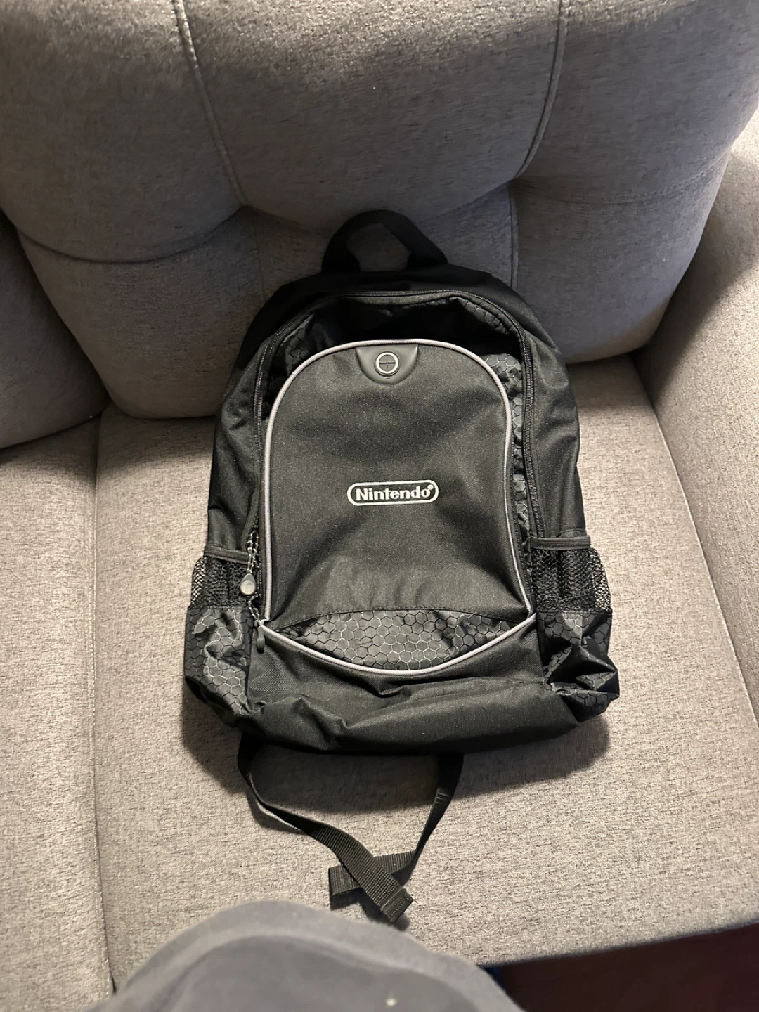 Nintendo Black Backpack