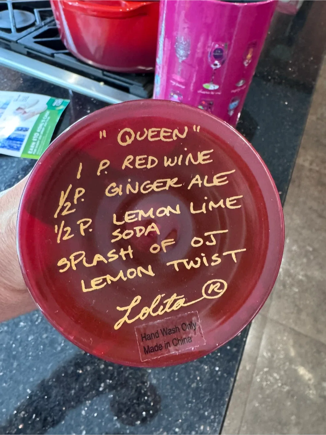🥕Lolita Queen Wine Glass with Box image indicator(2)
