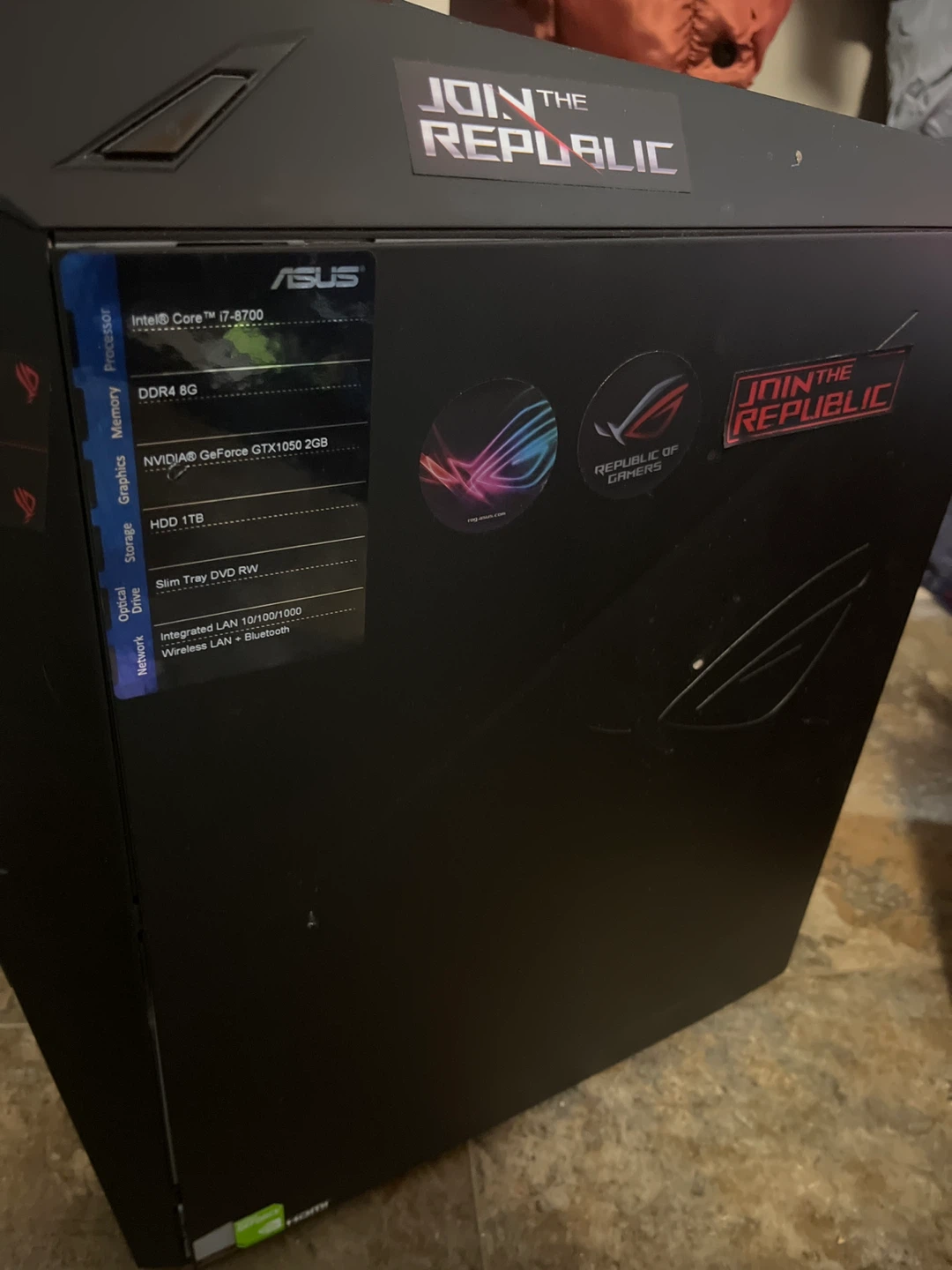 ASUS ROG Republic of Gamers PC Tower - photo 4