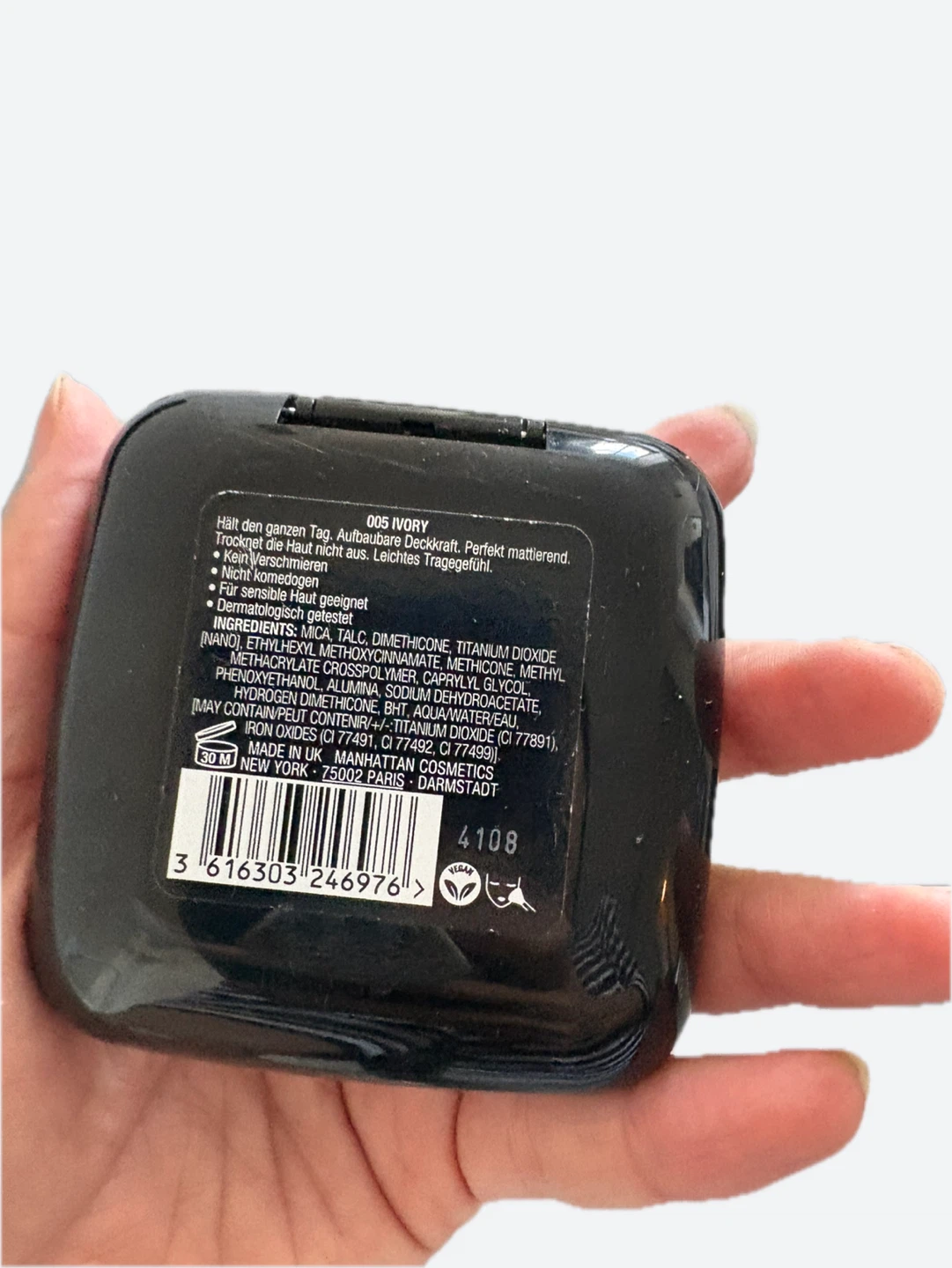 Manhattan Lasting Perfection Powder - Ivory - photo 2