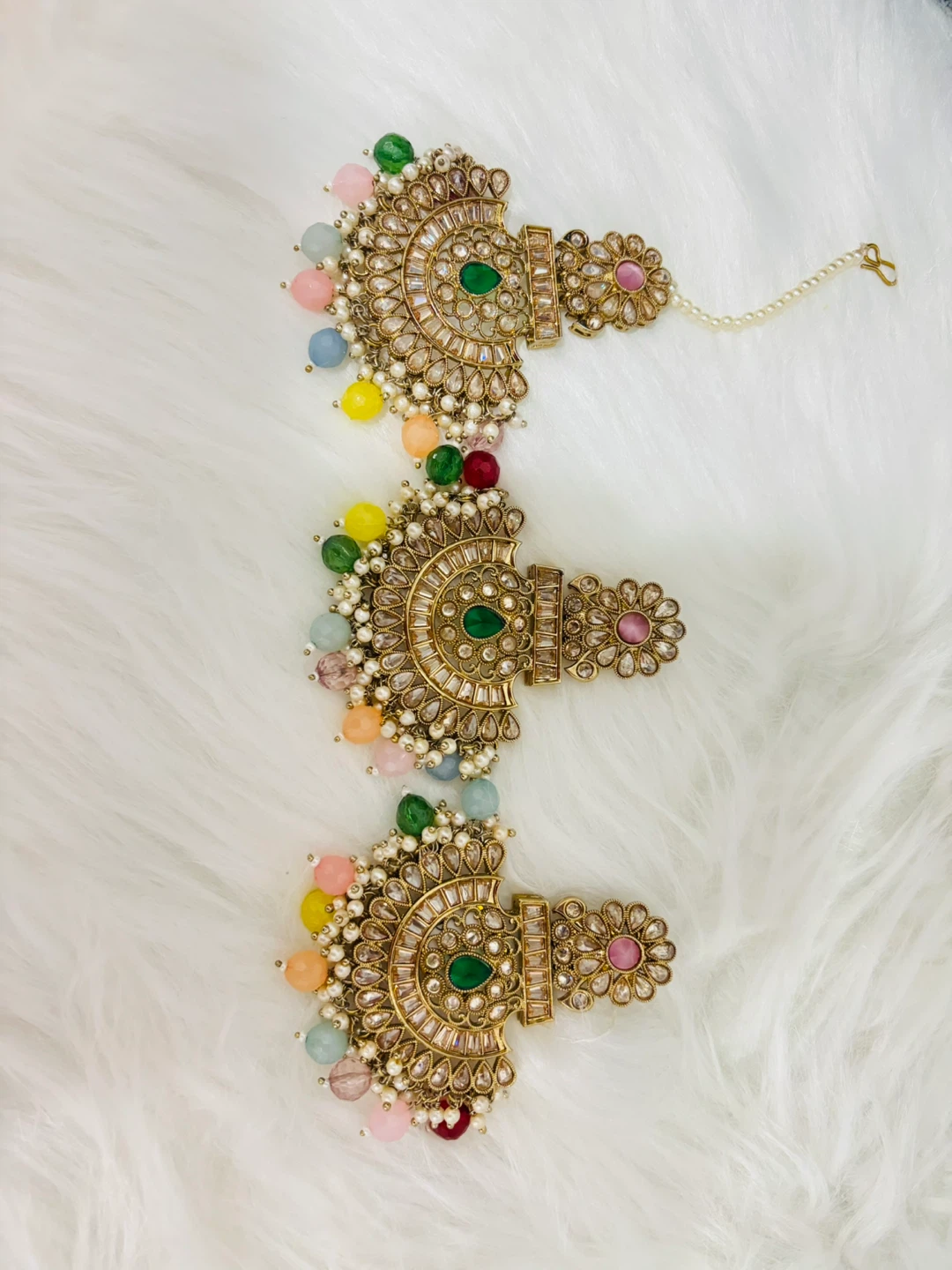 Earrings and Tikka Set