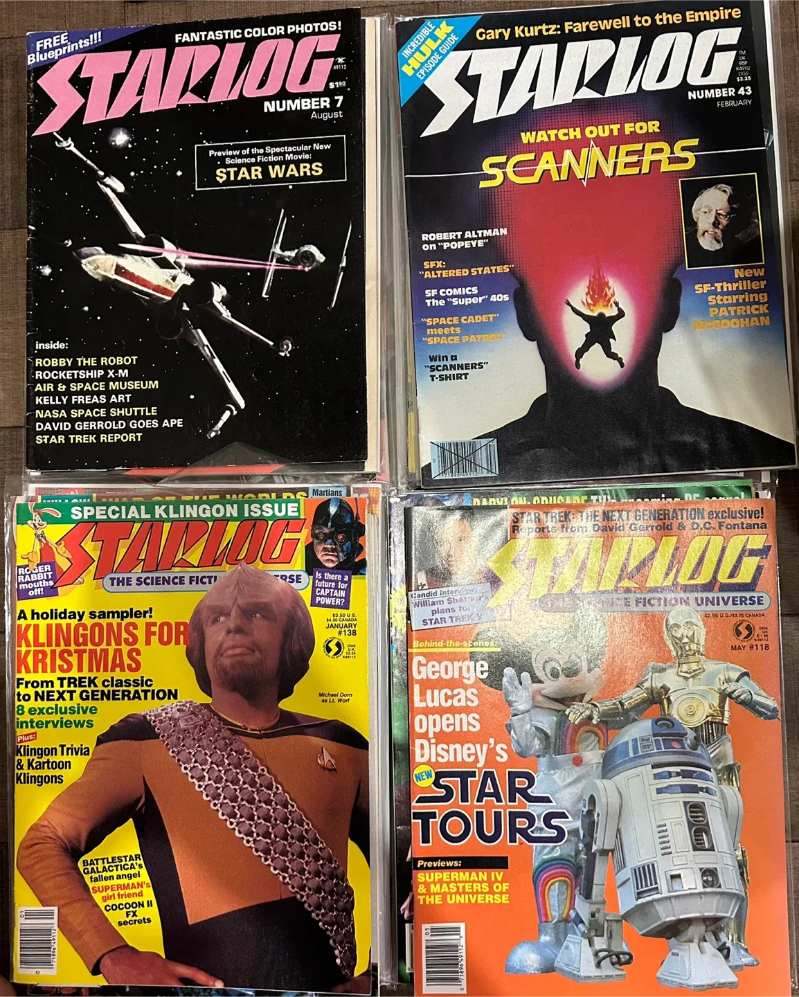 Vintage Starlog Magazine Collection image indicator(8)