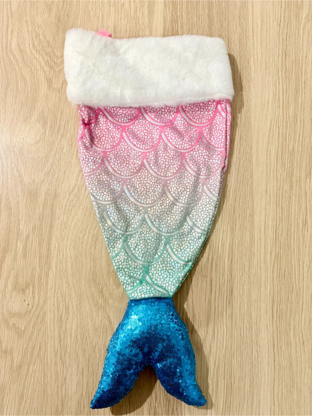 Mermaid Tail Christmas Stocking thumbnail