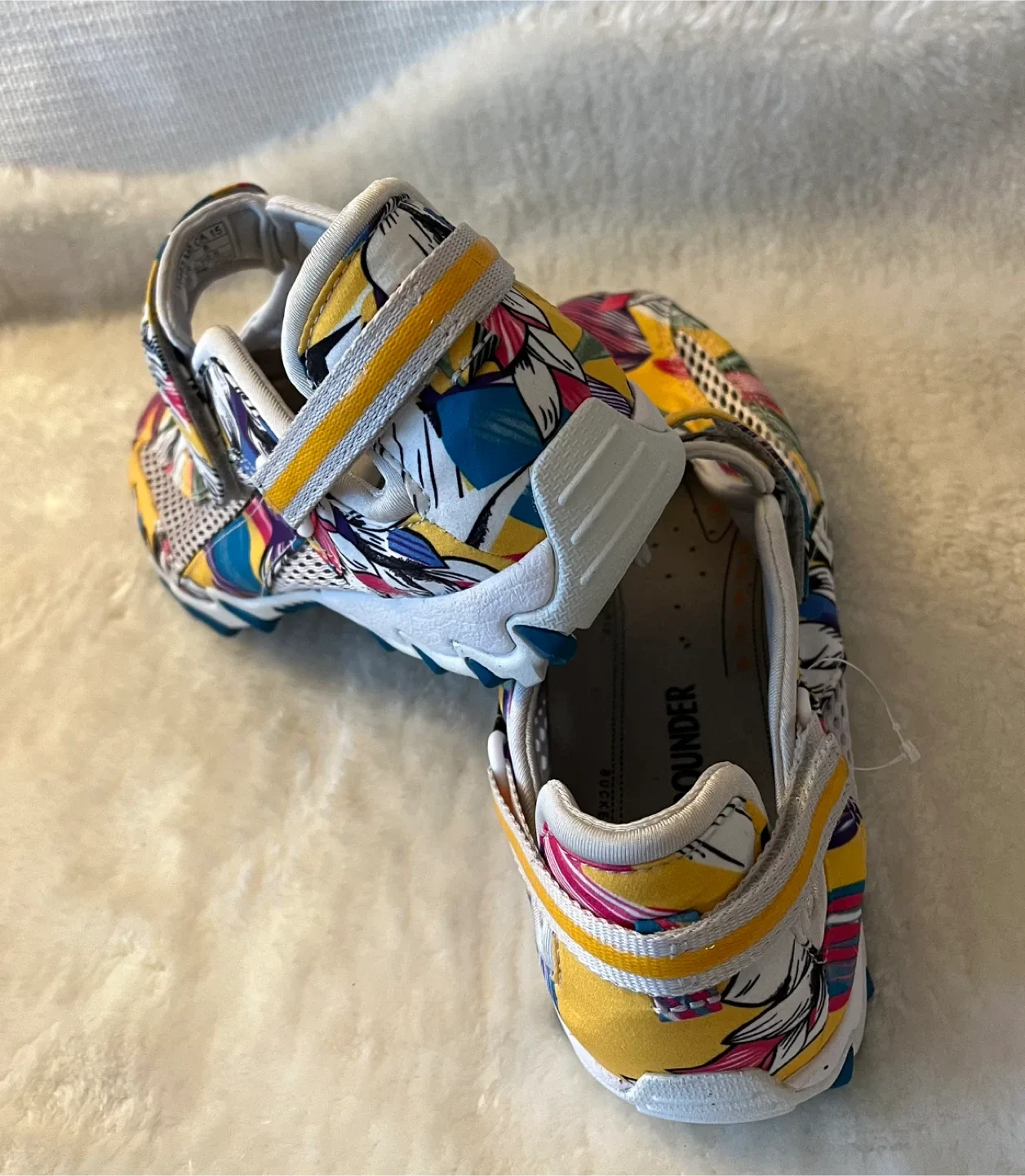 New Allrounder By Mephisto Floral Sneakers Women US Size 10.5 image indicator(4)