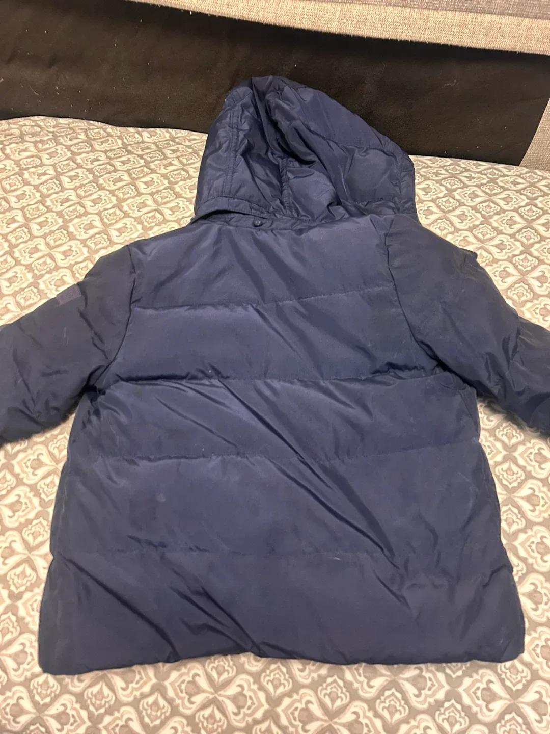 Gap Kids Blue Puffer Jacket - Size 4 Years image indicator(5)
