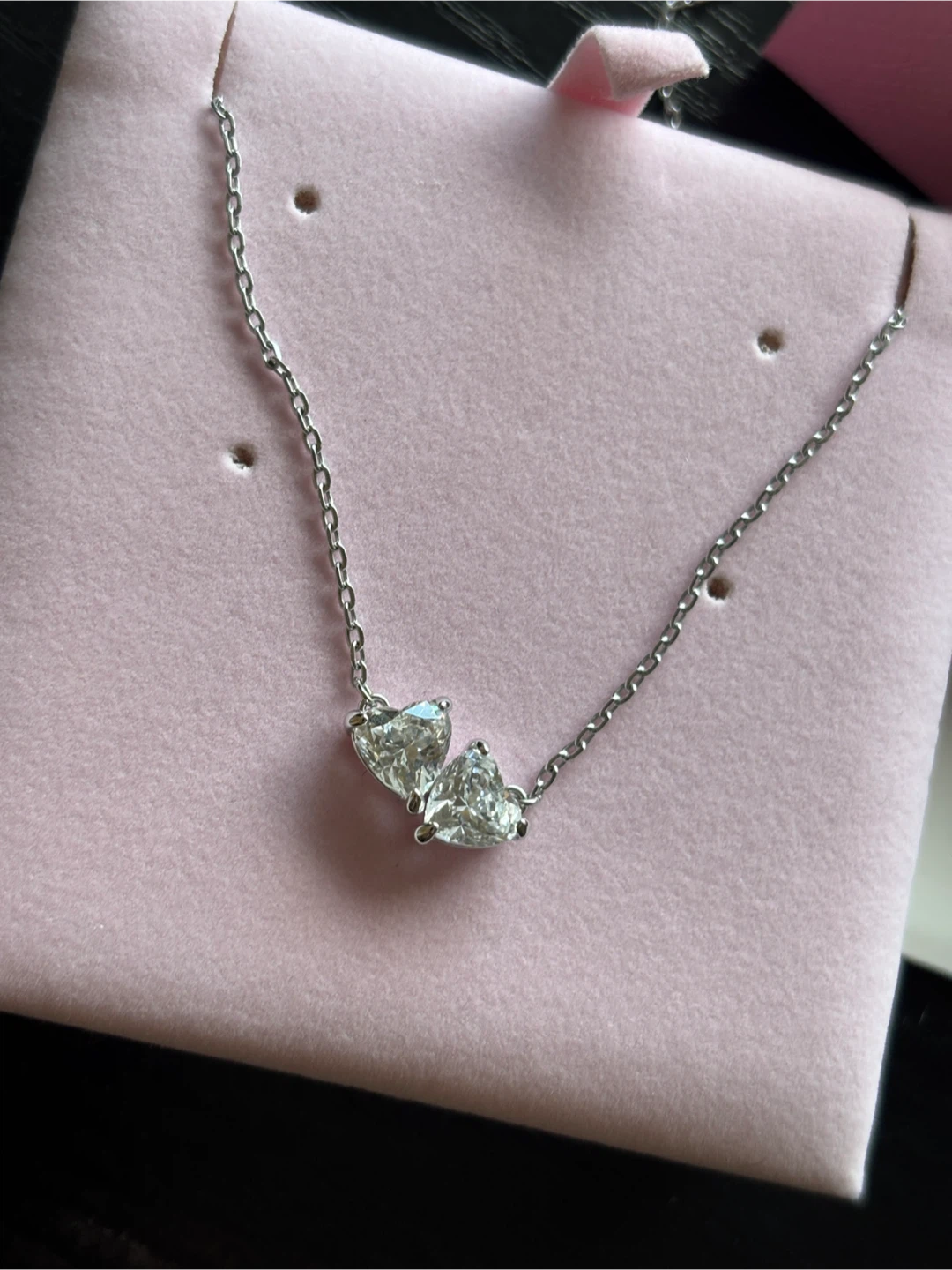 Swarovski Silver Necklace with Pendant & Silver Earrings - photo 5