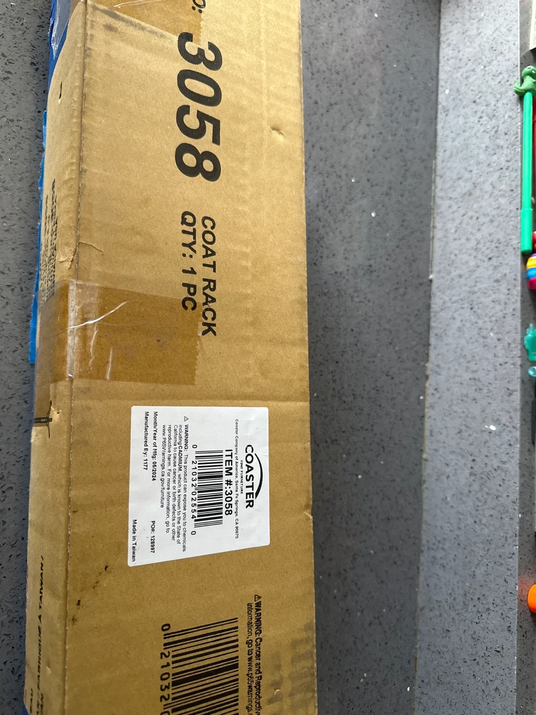 Coaster Coat Rack 3058 - New in Box! image indicator(2)