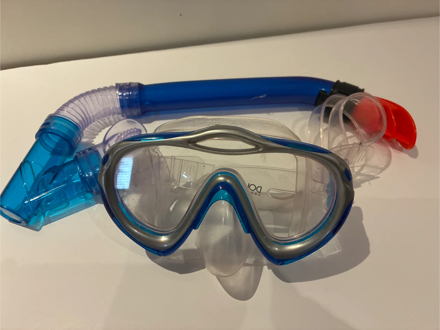 Kids Snorkel Mask Set - Blue