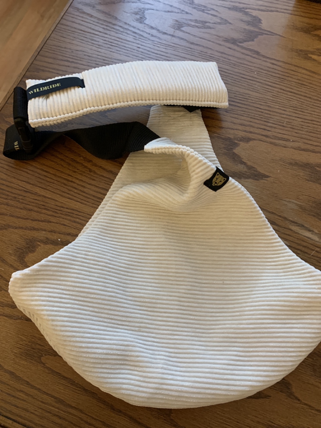 Wildride Hipster Baby Carrier - Cream Corduroy