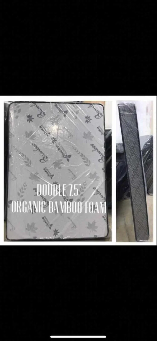 Double Bamboo Foam Mattress