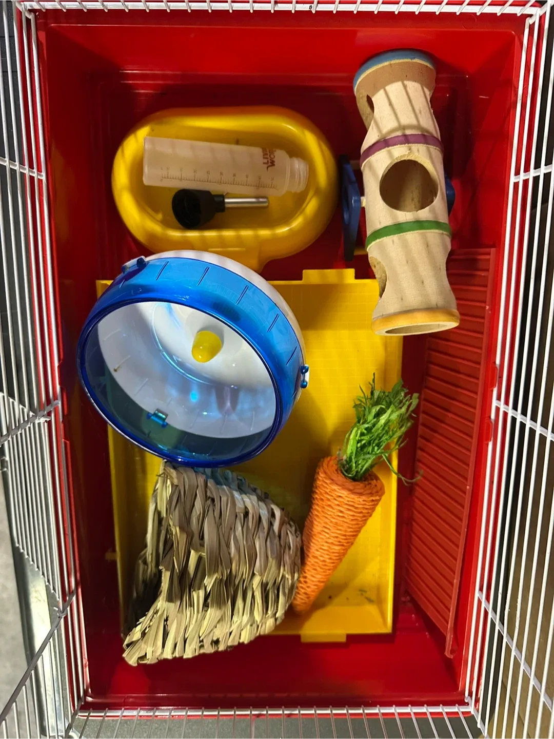 Hamster Cage with Accessories image indicator(3)