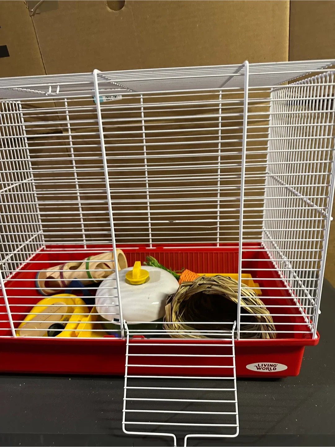 Hamster Cage with Accessories image indicator(2)