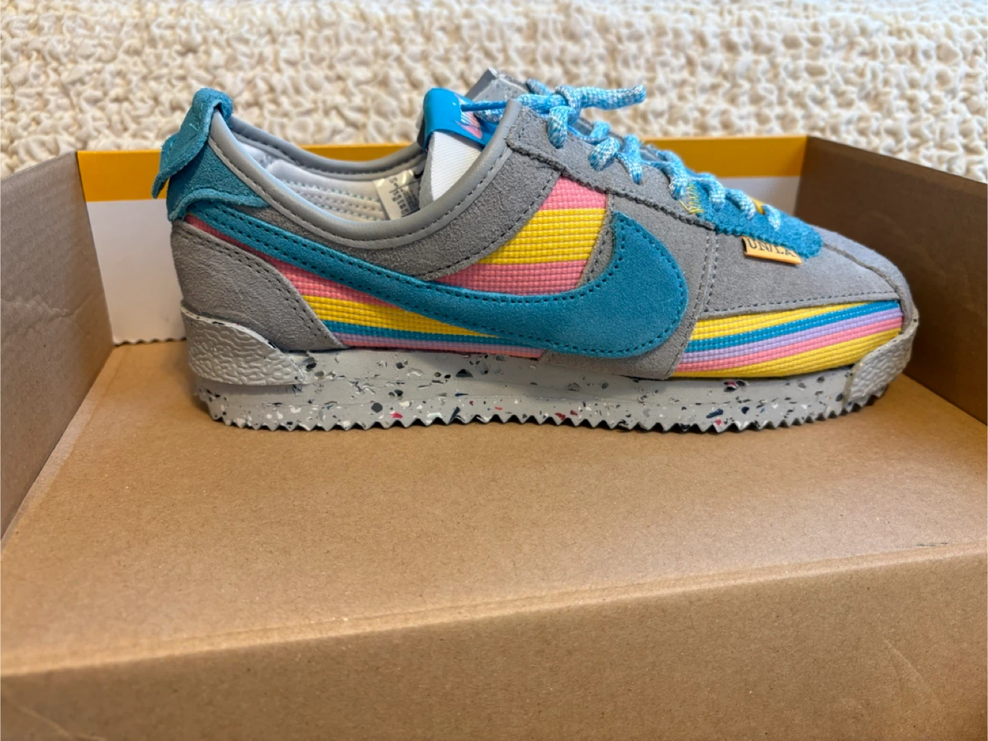 Nike Cortez SP Union LA Grey Multi-Color - Size 5 - photo 2