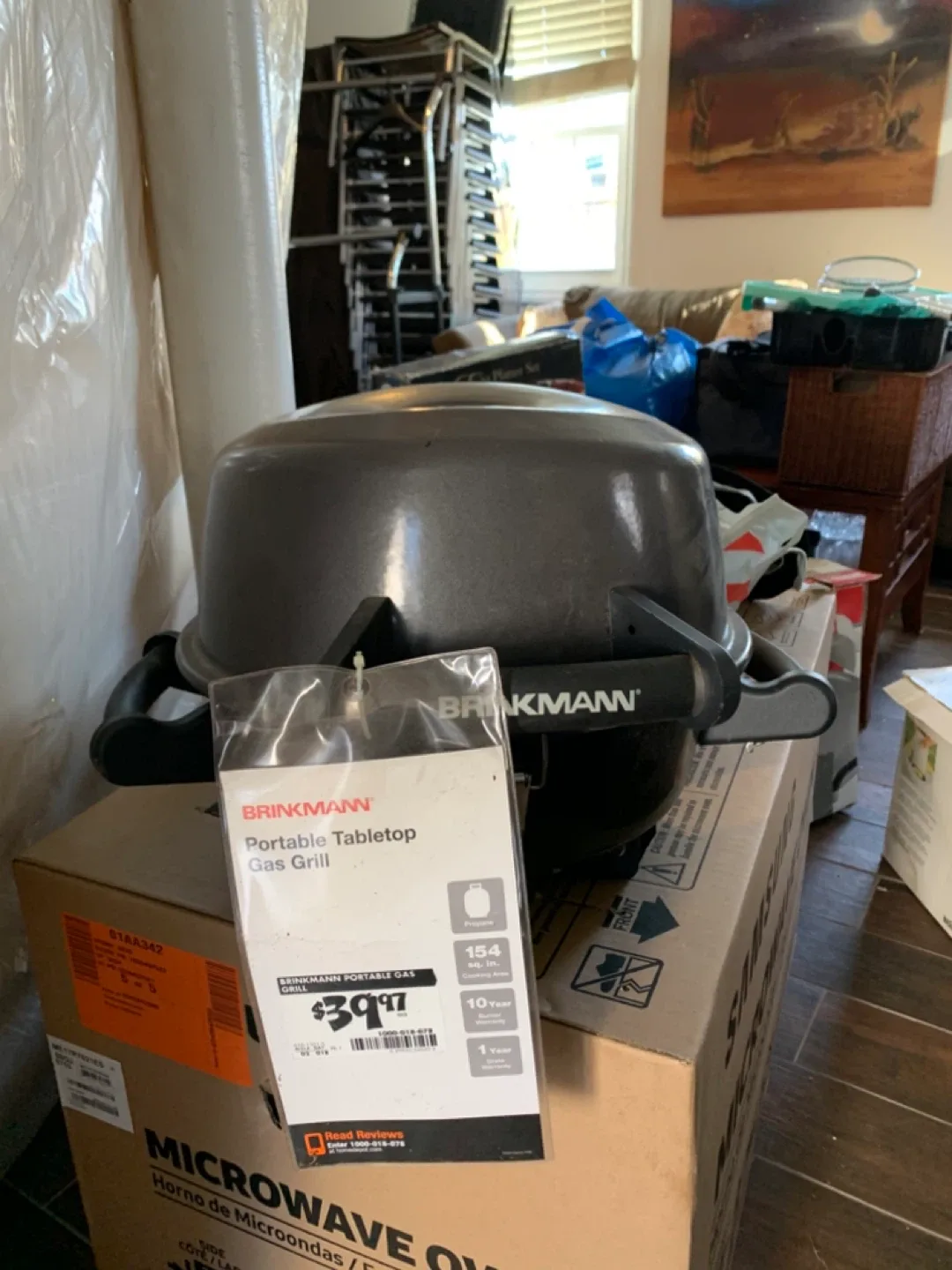 Brinkmann Portable Tabletop Gas Grill image indicator(3)