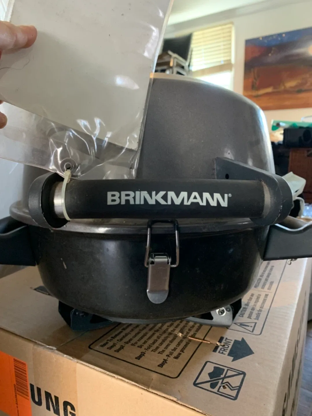 Brinkmann Portable Tabletop Gas Grill image indicator(2)