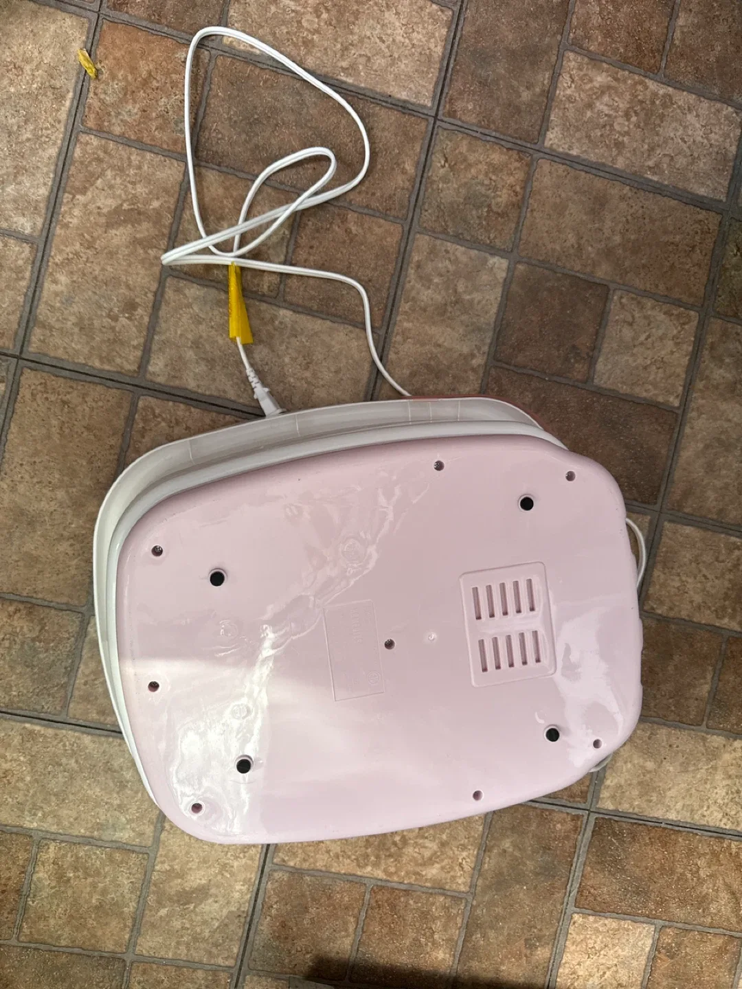 Pedi foot bath image indicator(2)